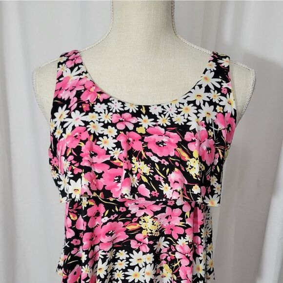 Elementz petite tiered floral dress - Picture 4 of 7